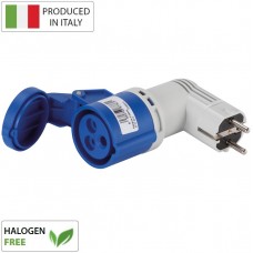 Αντάπτορ Βιομηχανικό Φις Θηλυκό 16A 3P 230V σε Φις Σούκο Αρσενικό 16A EC690512